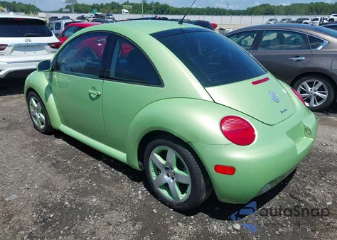 2003 Volkswagen New Beetle Gls 1.8T z USA, uszkodzony, nr VIN 3VWCD21C33M406259